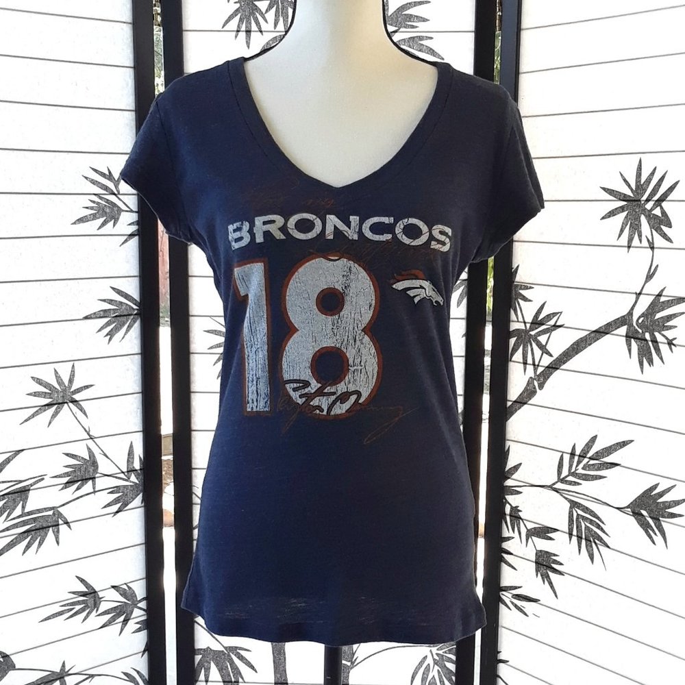 NFL Team Apparel Peyton Manning Fitted Stretch Tee
